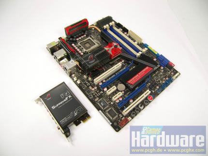 Asus Rampage Extreme, Chipsatz: X48 (Bild: PCGH)