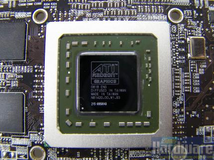 AMD Radeon HD 4870 X2: einer von zwei RV770-GPUs (Bild: PCGH)