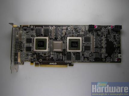 AMD Radeon HD 4870 X2: Die Grafikkarte ohne Kühler