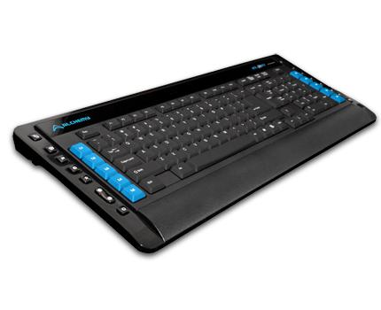 Das Elixir stellt die erste Auskopplung aus OCZs neuer Alchemy-Reihe dar. Das 29,99 US-Dollar günstige Keyboard soll dabei fast keine Wünsche offen lassen (Bild: OCZ)