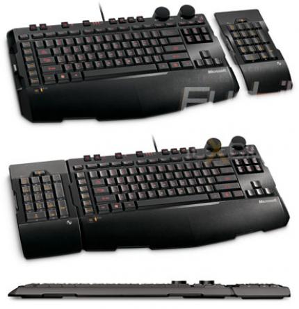 Sieht so das neue Microsoft Sidewinder-Keyboard aus? (Bild: Fudzilla)