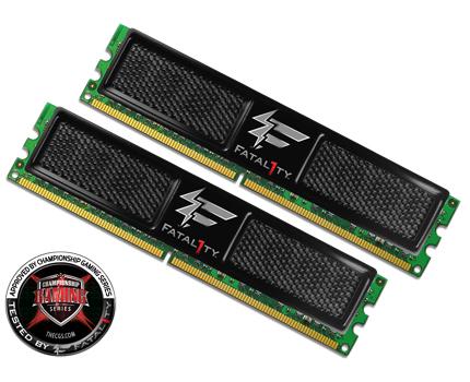 Das DDR2-Fatal1ty-Kit von OCZ. (Bild: OCZ)