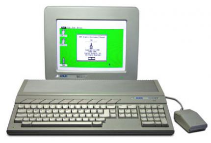 Der Atari ST mit integriertem TOS-Betriebssystem und GEM-Oberfläche (Bild: kirps.com)