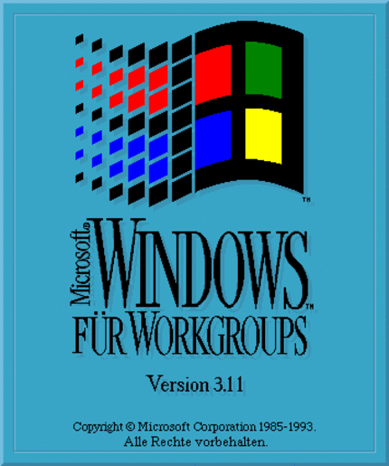 Windows 3.11 for Workgroups: Nach 15 Jahren heißt es Abschied nehmen. (Bild: winhistory.de) 