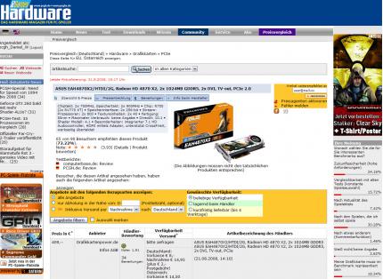 Der PCGH-Preisvergleich hilft Ihnen, günstige Angebote zu finden.
