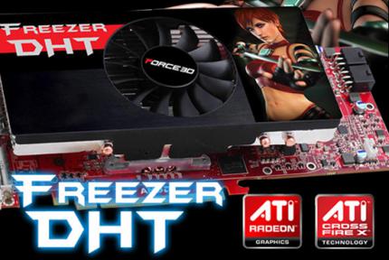 Zusätzlich zur kürzlich angekündigten Black Edition soll Force3D auch eine Version der Radeon HD 4870 mit DHT-Kühlung vorbereiten (Bild: tcmagazine.com)