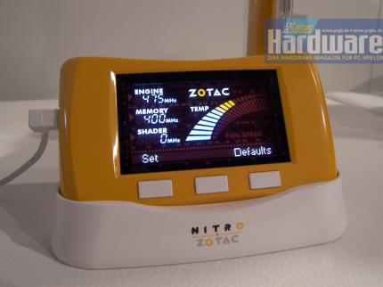 Zotac Nictro Hardware OC Controller (Bild: PCGH)