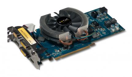 Anschlussvielfalt wird bei der Zotac Geforce 9600 GT DP groß geschrieben. (Bild: Zotac)