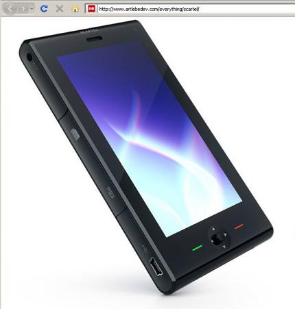 Der neue russische Iphone-Konkurrent (Bild: spiegel.de)
