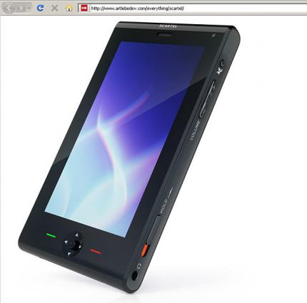 Der neue russische Iphone-Konkurrent (Bild: spiegel.de)