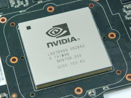 Beim G200-103-Chip der neuen Geforce GTX 260 wurde die Zahl der Shader-ALUs von 192 auf 216 angehoben. (Bild: HKEPC)