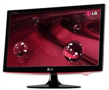 Das Besondere am W2261V-PF ist die Full-HD-Auflösung. (Bild: LG)