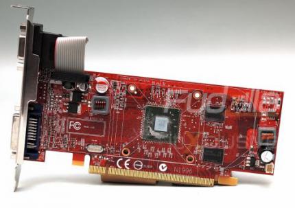 AMDs Radeon HD 4350 (Bild: Fudzilla)