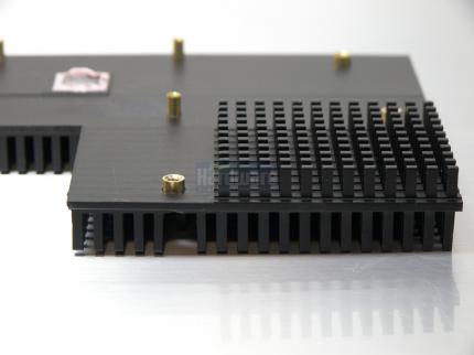 Radeon HD 4550: der Passivkühler (Bild: PCGH)