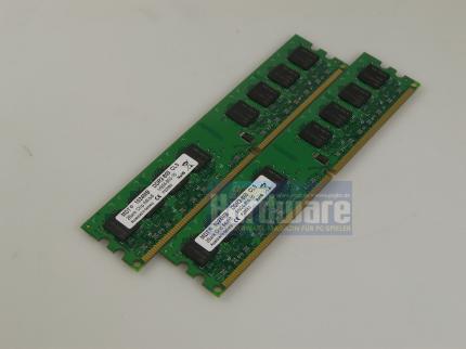 MDT M2GB-800K, 2 x 1.024 MiByte DDR2-800, 25 Euro (Bild: PCGH)