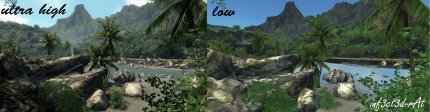 Crysis: Low gegen Ultra High (Quelle)
