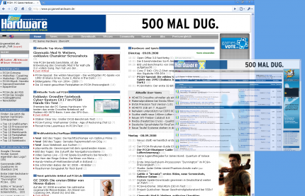 Neue Funktionen der Tabs