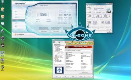 Die Radeon HD 4830 soll, zusammen mit einem Intel Core 2 Quad QX9650, im Extreme-Preset des 3DMark Vantage X2372 erreicht haben und somit etwas schneller als ein Geforce 9800GT sein. (Bild: v-zone.com)
