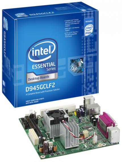 Der Atom 330 ist derzeit nur im Bundle mit der Mini-ITX-Platine D945GCLF2 erhältlich. (Bild: Intel)