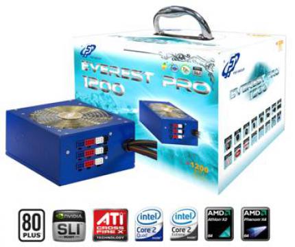 Die Netzteile der Everest-Pro-Serie sollen High-End-Nutzer ansprechen. (Bild: FSP Group)