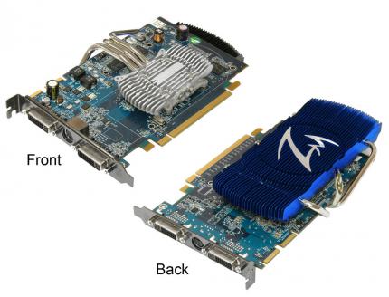 Mit der HD4650 Isilence stellt His eine passiv gekühlte Grafikkarte auf Basis von AMDs Radeon HD 4650 vor. (Bild: His)
