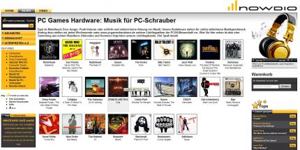 PCGH-Startseite auf Nowdio.