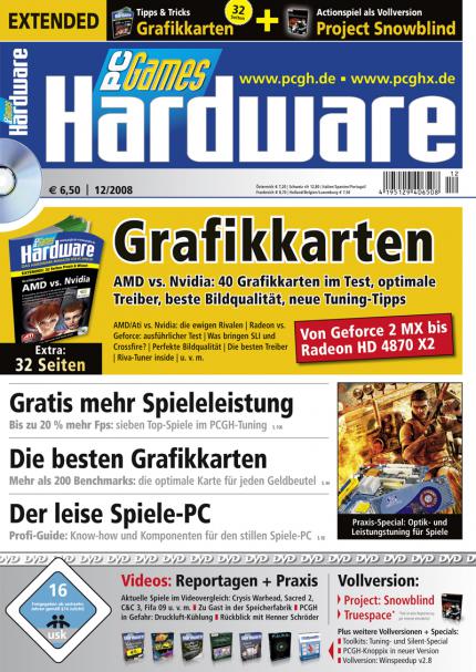 PC Games Hardware Extended 12/2008: der Titel