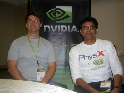 PCGH im Interview mit Curtis Davis und Manju Hedge von Nvidia