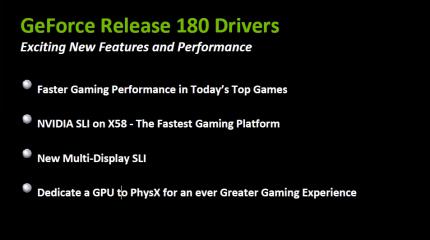 Geforce Release 180 im Überblick