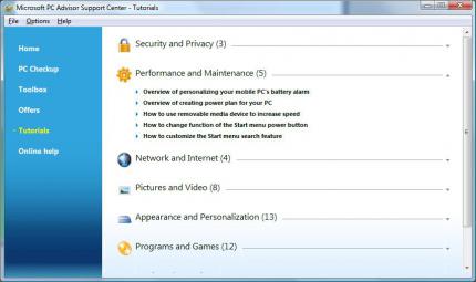 Das PC Advisor-Tool von Microsoft. (Bild: maximumpc)