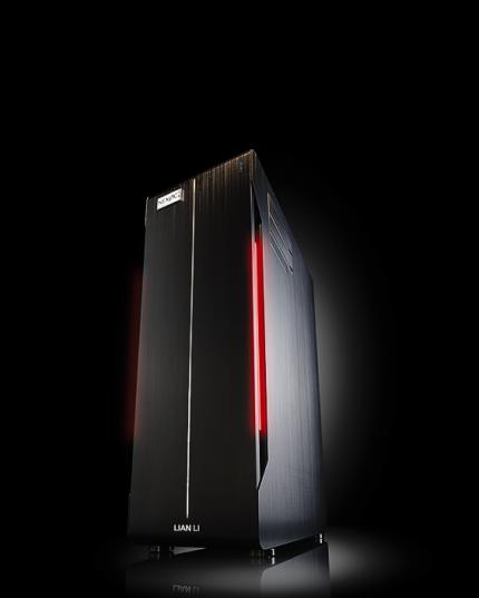 Nexoc setzt beim Invader auf ein schlichtes und edles Gehäuse von Lian Li. (Bild: Nexoc)