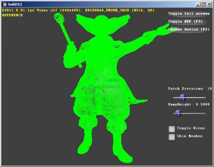 DirectX-11-Tesselator aus dem SDK in Aktion (3)