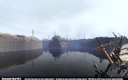 Die ersten Screenshots zur HL2-Texturmod Cinematic Mod 9.5 von Fakefactory
