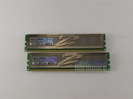 OCZ OCZ3P1600EB4GK, 2 x 2.048 MiByte DDR3-1600 (Bild: PCGH)