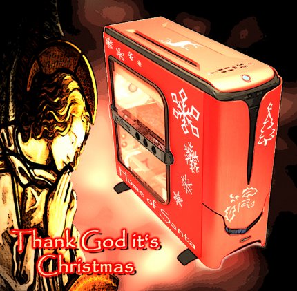 Ikonik-Gehäuse in weihnachtlicher Optik. (1)