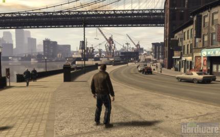 GTA 4 (PC): Unsere Benchmark-Szene (Bild: PCGH)