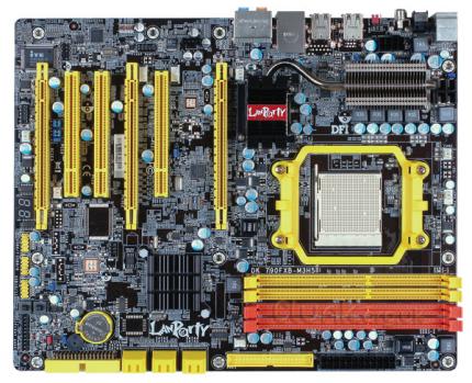 DFI zeigt AM3 Mainboard Lanparty DK 790FXB-M3H5 (3)