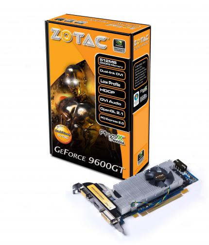 Zotac Geforce 9600GT LP kommt im Low-Profile-Format (6)