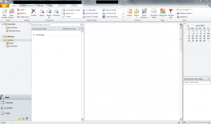 Outlook 2010 mit Ribbon-Interface?