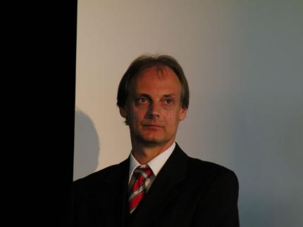 Thorsten Herfet spricht über Larrabee anlässlich der Eröffnung des Visual Computing Institute an der Unversität des Saarlandes (2)
