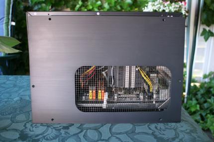 Lian Li PC-V350B Black 'n' Orange Mod (18)