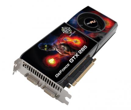 BFG stockt mit der Geforce GTX 285 OCFU und GTX 295 H2OC das Sortiment um zwei neue High-End-Grafikkarten auf. (3)