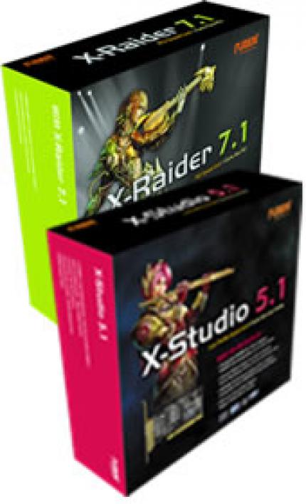Auzentech stellt neue X-Raider 7.1 und X-Studio 5.1 Soundkarten vor