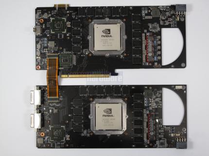 Asus Mars: Beide Platinen (Vorderseite)