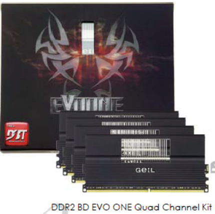 Geil DDR2 BD EVO ONE Quad-Channel-Kit