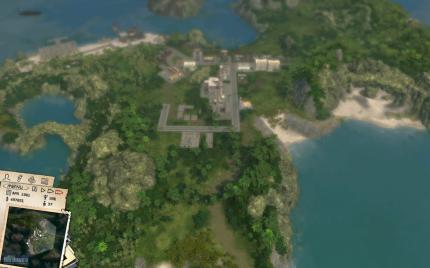 Tropico 3: Benchmark 'Niedrigste Zoom-Stufe'