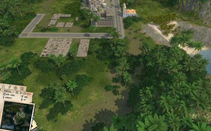 Tropico 3: Benchmark 'Hohe Zoom-Stufe'