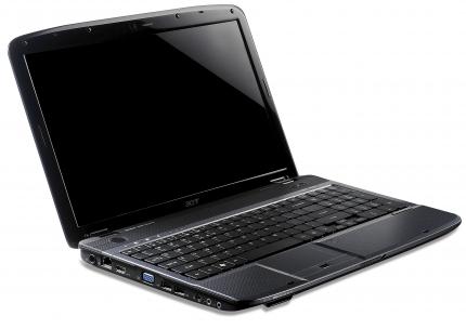 Acer konnte sich, auch dank Notebook-Verkäufen (Hier im Bild: Aspire 5738D) erneut den zweiten Platz sichern.
