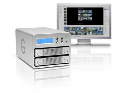 Hitachi/G-Tech: Die 3,5-Zoll-Festplatte G-Safe.