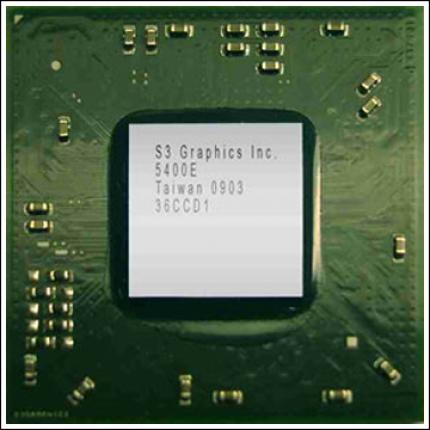 Chrome 5400E Embedded Graphics Processor